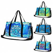 Boys' Creative Number 67 Print Large Travel Bag, Overnight Bag, Weekend Bag, Sports Bag, Gift - Game Travel Bag - View 2