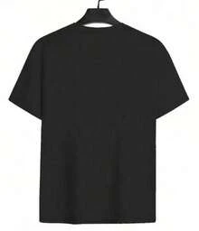 Camiseta de manga corta para mujer, estilo casual de verano, corte holgado, con lazo decorativo en colores contrastantes, color negro - alta calidad - Negro - Ver 6