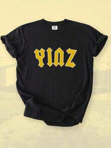 Cute Premium Unisex Casual T-Shirts, Pittsburgh 'Oh Mama Renegade' American Football Jersey, Black And Gold Steel City Fan T-Shirt - 黑色 9 - 查看 6