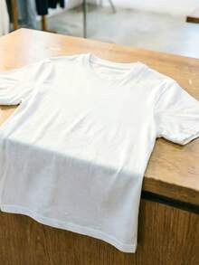"Summer Paradise" T-Shirt | 100% Pure Cotton, Ultra Comfortable, Stylish And Refreshing, Ideal For Summer, Making It A Perfect Choice For Family Holidays, Team-Building Activities And Women's Day Gifts. - 白色 - 查看 3
