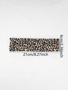 5 chiếc băng đô satin in họa tiết da báo đa năng, phụ kiện tóc hàng ngày cho nữ, băng đô turban, băng thấm mồ hôi, băng đô mùa thu đông cho trang phục đi nghỉ mát, khăn choàng thanh lịch cho nữ, khăn bandana mềm mại cho trang phục mùa hè, du lịch, sinh nhật. - Nhiều màu - Xem 3
