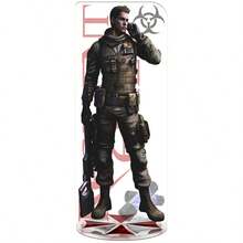 Modelo de exhibición de acrílico del Castillo Maligno del Juego Remake RE4, llavero de regalo de Navidad, figura de acrílico de personaje de la serie de juegos - Multicolor - Ver 21