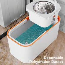 Mopping, 360 Spin Mop Bucket Floor Cleaning System With 6 Refills Mop Heads Self Wringing Spinning Mop Telescoping Handle Easy Floor Mop Floor Cleaning System Home Kitchen Office - Mặc định - Xem 7