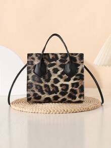 Bolso cruzado de estampado de cocodrilo, Friday - Multicolor - View 3