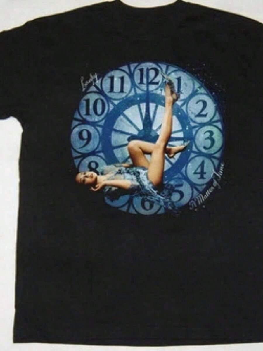 New A Matter Of Time Laufey T-Shirt, Gift For Fans, For Men, All Sizes - Black - View 1