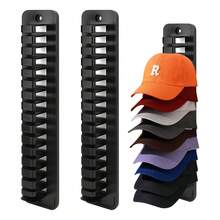 Rak Topi Dinding Multifungsi 3-in-1, Dengan 16 Kompartemen Besar yang Dapat Diatur, Pemasangan Ganda Tanpa Paku dan Sekrup, Tidak Merusak Dinding, Cocok untuk Lemari Pakaian, Kamar Tidur, RV, Ruang Tamu, Solusi Penyimpanan 3D Hemat Ruang, Ide Hadiah Hari Ibu, Penyimpanan Minimalis Modern - MultiWarna - View 2