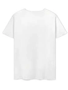 Local Store, Men's Shirts, Men's Clothing, Men's Shirts, Men's Shirt, Muppets 31 Minutos T-Shirt 180G Black And White, Character Print, High Quality, Crew Neck, C - 白色 - 查看 2