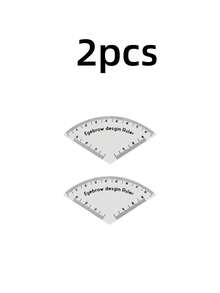 1pc Reusable Quick Eyebrow Stencil Card, Makeup Eyebrow Guide, Suitable For Beginners And Professionals To Quickly Draw Eyebrows, Suitable For Makeup And Dressing Table Use - Multicolor - View 14