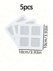 1 Roll Self-Adhesive Mesh Window Repair Tape,Waterproof,Tear-Resistant,Anti-Insect Mosquito Net Patch,Suitable For Fabric And Screens,Waterproof Self-Adhesive Mosquito Net Repair Tape,Note:Be Sure To Thoroughly Clean The Surrounding Area Before Use - A - View 13