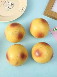 1 Pcs Potato Shaped Squeeze Toy, Realistic Food Inspired Squeeze Gadget, Soft And Durable Construction Desktop Decoration Ornament, Portable Stress Relief Toy For Daily Relaxation, Ideal Small Gift For Festival Birthday Holiday And Daily Surprise - 彩色 - 查看 5
