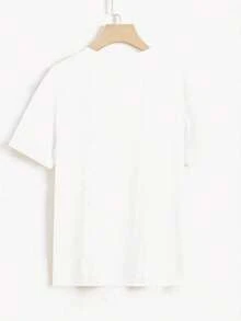 1 Floral Hoja Color combinado Sexy Casual Dulce Fiesta Elegante Ninguno Noche de fiesta Escenario y concierto Playa Oficina Casa Deportivo Vacaciones Concierto de música country desalmuerzo fiesta del té viaje Despedida de soltera verano Estampado floral 3DPure-Cotton - Blanco - Ver 4