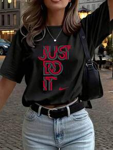 Women T-Shirts - Black - View 6