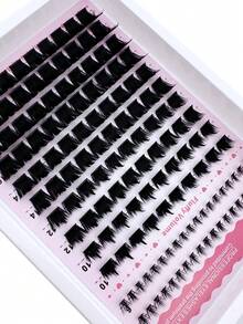 Spikes+Bottom+300D/200D/160D/100D/60D 長 6-18mm 睫毛簇 下睫毛 D/DD 238pcs/216pcs/178pcs/158pcs/138pcs 濃密單簇 DIY 尖頭睫毛接片 卡通風簇狀睫毛接片 貂毛條狀假睫毛 濃密款，Cosplay 尖頭輕量濃密貂毛假睫毛 化妝睫毛簇，睫毛簇，可重複使用下睫毛尖頭接片，單簇睫毛，睫毛，假睫毛 - D - 查看 8