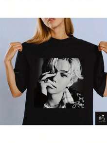 Women T-Shirts - Black - View 6