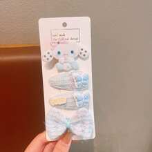 SANRIO Bộ 14 kẹp tóc hình nơ hoa hoạt hình dễ thương, phụ kiện tóc ngọt ngào cho bé gái. - Xem 6