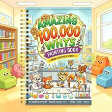 Sách Vẽ 100.000 Câu Hỏi | Sách Vẽ Đặt Câu Hỏi | Kiến Thức Vui Nhộn + Vẽ Sáng Tạo | Học trong khi vẽ, dễ dàng tiếp thu kiến thức | Cải thiện sự tập trung và trí tưởng tượng | Giáo dục tương tác thiết yếu - Mảnh duy nhất - Xem 7