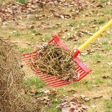 6PCS Manure Fork Replacement Head, 18 Angled Tines Horse Manure Fork Head, Durable Plastic Pitchfork Heads, Horse Mulch Rake For Picking Up Stable Stall Muck Grass Hay Cleaning Farm Work - Đầu nĩa xúc cỏ khô, 18 răng, PP, bộ 6 cái - Xem 9