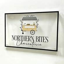 Personalized Rectangular 3D Acrylic Business Logo Sign, Backlit Salon Name Sign, Office Wall Decor Sign, Frosted Small Business Sign, Custom Business Sign | Custom Acrylic Sign | Business Logo Sign - Multicolor - View 25