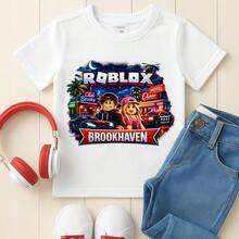 Children's  BrookHaven T-Shirt, Shirts For Women Vintage Summer T Shirts Black Tops Cotton T Shirt Summer Outfit For Women Summer Tops Tops For Women Vacation Outfits Woman Country Concert Outfit Graphic T Shirt Concert Outfit, Holiday Outfits For Women, Men's Holiday Shirts, Summer Outfits For Men, Men's Clothes, T Shirts For Men, Toddler Boy Clothes, Toddler Girls Clothes, Teen Shirts, Shirts For Teen Girls, Clothes For Teen Girls, Teen Boys, Teen Boy Shirts, Tweens Girl Clothes, Clothes For Girls, Girls Summer Clothes, Tweens Boy Clothes. - White - View 6
