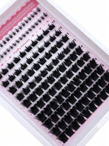 Spikes+Bottom+300D/200D/160D/100D/60D 長 6-18mm 睫毛簇 下睫毛 D/DD 238pcs/216pcs/178pcs/158pcs/138pcs 濃密單簇 DIY 尖頭睫毛接片 卡通風簇狀睫毛接片 貂毛條狀假睫毛 濃密款，Cosplay 尖頭輕量濃密貂毛假睫毛 化妝睫毛簇，睫毛簇，可重複使用下睫毛尖頭接片，單簇睫毛，睫毛，假睫毛 - D - 查看 5