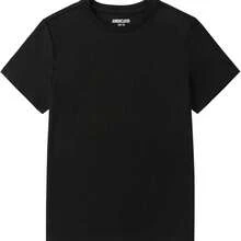 Camisetas de manga corta para hombre, con cuello redondo, estilo casual, para verano, playa, palmeras, estampadas, vintage, hawaianas Negro - Negro - Ver 3