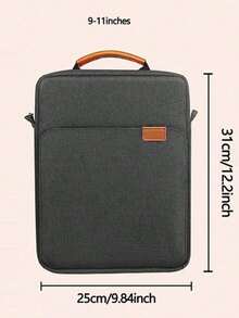 Mochila portátil multifuncional con puerto USB, mochila de viaje resistente al agua para hombres y mujeres, cabe portátiles de 15.6 pulgadas - Negro - Ver 5