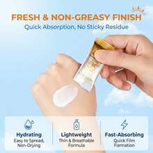 30Pcs/Box SPF50+PA++++ High Protection Sunscreen, Single Pack Sunscreen Lotion, Waterproof And Sweat-Resistant Face Protection Cream, Anti-Sun, Refreshing Without White Cast, Moisturizing, Portable Travel Sunscreen, Suitable For Outdoor Sports - Yellow - View 9