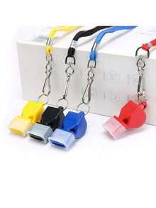 4pcs/Set Referee Whistles With Teeth Protection For Basketball, Football, Sports Training - Multicolor - View 7