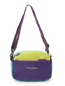 Colorblock Casual Crossbody Bag, And Versatile! Lightweight, Suitable For Daily Commute, Weekend Outings, And Sports Activities. Front Zipper Pocket Design For Storing Phone, Keys, And Other Personal Items. Available In Multiple Colors To Suit Different Styles, A Fashionable And Practical Choice As A Gift For Yourself Or Friends. - Multicolor - View 11
