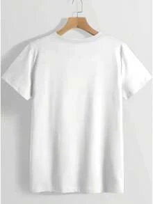 Talla Grande - Talla Grande - Camiseta del 250º Aniversario, con temática del Día de la Independencia, que presenta un diseño de la bandera estadounidense para celebrar el 250º aniversario de los Estados Unidos, con un diseño neutro, holgado y casual. - Blanco - Ver 3