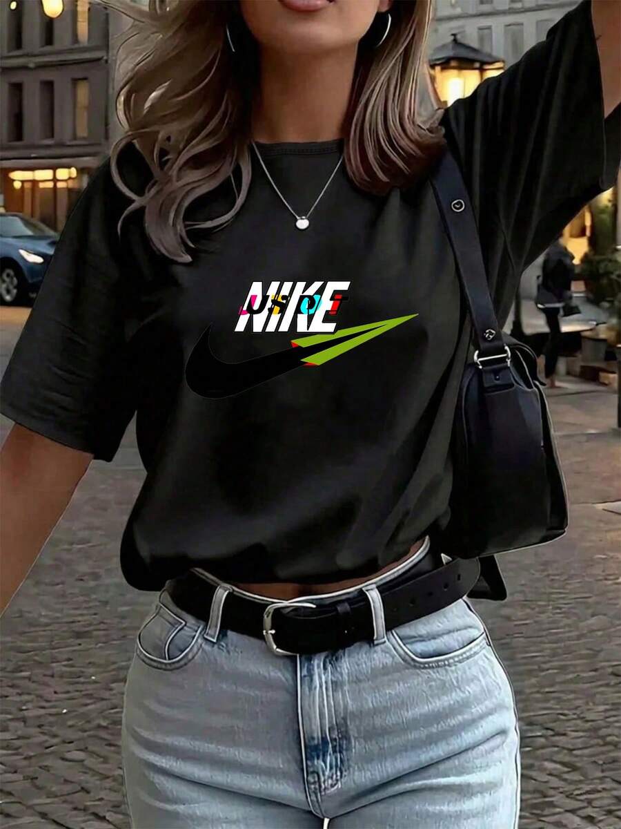 Women T-Shirts - Black - View 1