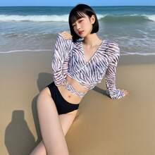 Other Swim Gear - Striped Three-piece Set - View 4