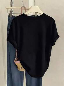Women T-Shirts - Black - View 2