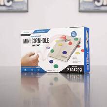 Coinshot Tabletop Cornhole Game Set - Blue, Brown, Green, Red, Yellow - View 6