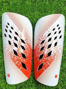 Rigid Soccer Shin Guards Special For Competition And Training - Beige - View 1