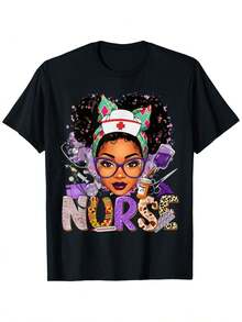 Unisex T-Shirt Pride Of Black African Culture - Soft And Breathable Cotton T-Shirt, Suitable For Both Men And Women, With African Prints And Melanin Motifs, Ideal For Cultural Events, Valentine's Day Gifts, St. Patrick's Day And For Everyday Wear As An Inspirational Garment. - 黑色 - 查看 6
