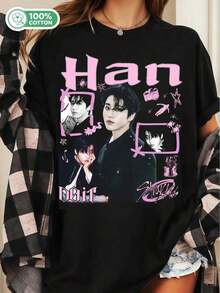 Women T-Shirts - Black - View 7