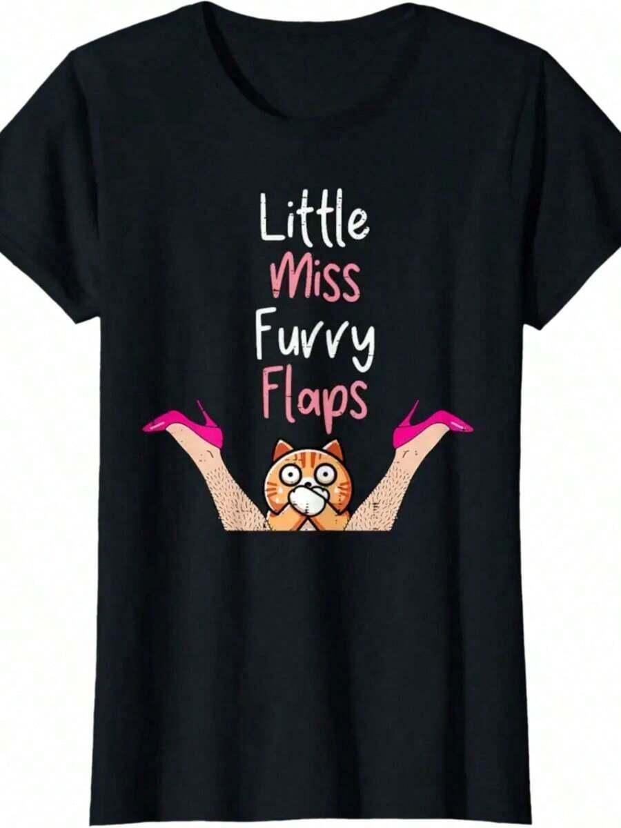 Adult Humor T-Shirt: "Inappropriate, I'm Not A Good Cleaner" - Breathable And Comfortable - 黑色 2 - 查看 1