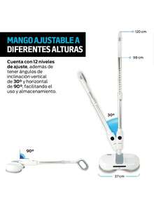 Redlemon 200 RPM Rotating Electric Mop With Atomizer, LED Light And Rechargeable Battery - 查看 8