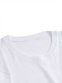 Women T-Shirts - [White] - View 4