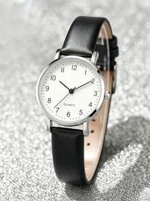 Conjunto de Reloj y Joyas Estilo Gota de Agua Minimalista, Combinación Versátil de 5 Piezas para Uso Diario y Desplazamientos - Multicolor - Ver 11