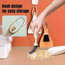 Mini Broom & Dustpan, Hamster Poop Scoop, Cleaning Brush & Cleaning Tools - Suitable For Cleaning Cages Of Hamsters, Rabbits, Reptiles & Other Small Pets - A - View 2