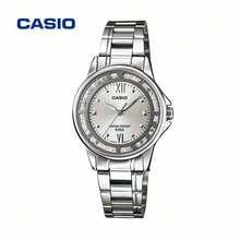 Casio Enticer Ladies Watch, Pink Dial, Stainless Steel Strap, Round Case, Quartz Movement, Gift For Women - one-size - View 7