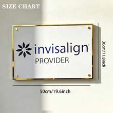 Personalized Rectangular 3D Acrylic Business Logo Sign, Backlit Salon Name Sign, Office Wall Decor Sign, Frosted Small Business Sign, Custom Business Sign | Custom Acrylic Sign | Business Logo Sign - Multicolor - View 11