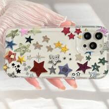 Galaxy Series Transparent Phone Case, Compatible With Android And Apple Models - Multicolor - View 4