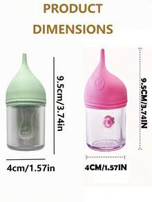 防呛宠物奶瓶，适用于幼猫幼犬，宠物爱好者的必备品。哺乳喂养配件，奶嘴，宠物奶瓶，狗奶瓶，猫咪用品，狗狗用品，狗狗哺乳用品，防呛奶瓶，易按压式防呛宠物奶瓶，带气阀，多功能易清洗，防呛设计，适用于幼猫幼犬、新生宠物，室内外均可使用，送给宠物妈妈的最佳礼物。 - 30毫升 - 查看 3