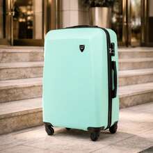 Bộ 3 hoặc 4 vali hoặc chọn vali có sẵn các kích thước 28", 24", 20", 18" inch / Kích thước xấp xỉ 75 x 50 x 30 cm hoặc 68 x 41 x 25 cm hoặc vali xách tay 55 x 40 x 20 cm hoặc vali xách tay 50 x 34 x 18 cm với bánh xe có thể tháo rời / Chất liệu ABS+ cao cấp, vali xách tay có khóa kết hợp và 4 bánh xe xoay 360°, vali có bánh xe cho các hãng hàng không phổ biến, vali du lịch nhỏ có bánh xe có thể tháo rời, hành lý du lịch bền bỉ / Màu sắc PLOVER: Xanh ngọc, Đen, Than chì, Đỏ, Vàng - Màu xanh ngọc - Xem 9