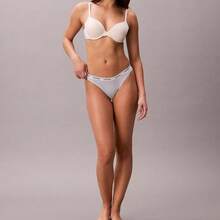 Calvin Klein Calvinklein Icon Logo Thong Underwear  Women  Panties QD5043  Thongs For Women Underwear - 微風藍 - 查看 3