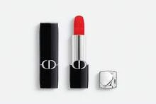 Christian Dior Dior Charm 唇膏 - 天鵝絨、緞面與雪紡質地 - 持久顯色 - 24 小時舒適 - 可替換芯 - 888 Strong Red velvet finish - 查看 2