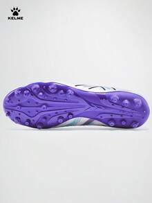 KELME 男士足球鞋，Jidian 5.0 中档 MG 专业比赛短钉鞋，成人日常训练鞋 - 白彩色 - 查看 3